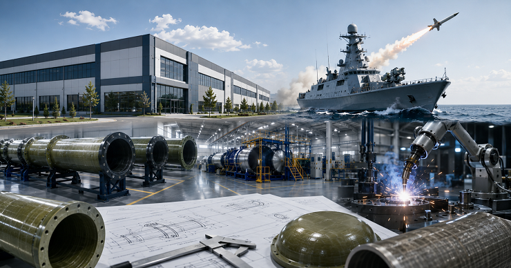 Adalar Makina & Composites, defense industry, composite manufacturing, composite technologies, defense industry production, composite barrel systems, launcher systems, torpedo tube systems, torpedo launcher systems, precision metal machining, CNC machining, composite manufacturing solutions, filament winding, defense industry supplier, defense industry subcontractor, advanced engineering, R&D center, defense technologies, domestic defense industry, precision manufacturing, metal processing, industrial manufacturing, custom manufacturing solutions, composite component manufacturing, defense projects, rocket systems, missile systems, military equipment manufacturing, high-precision manufacturing, production technologies, engineering services, composite engineering.